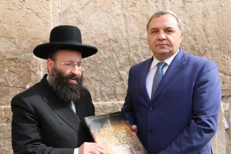 Russia's Emergency Situations Minister visited the Western Wall